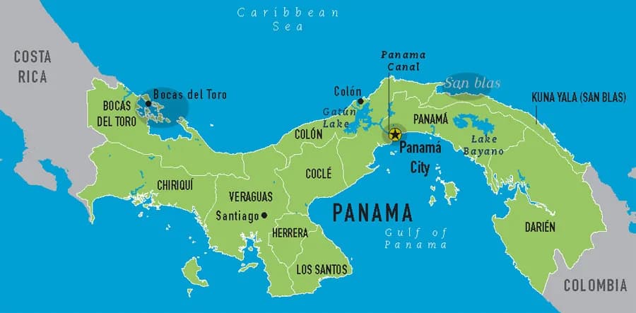 Gdzie leży Panama w jakim kraju? Odkryj jej fascynującą lokalizację