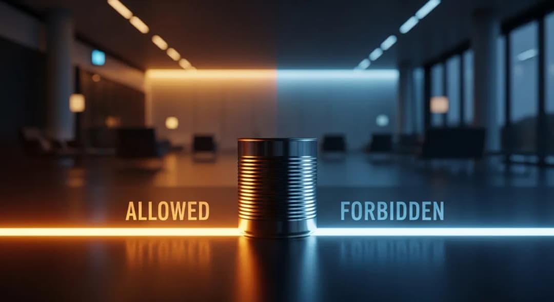 Czy można przewozić konserwy w bagażu podręcznym? Sprawdź zasady i ograniczenia